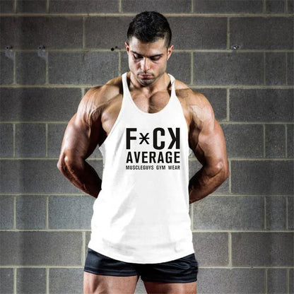 Fitness Clothing Canotta Bodybuilding Stringer tank top men Y back vest cotton sleeveless shirt - Shello's Creative Boutique