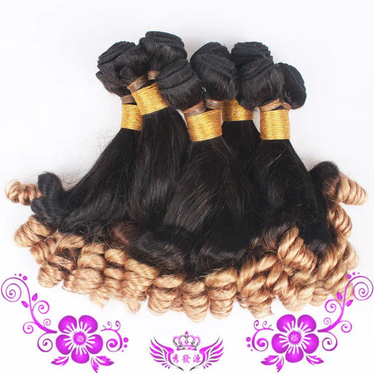T1B/27 Funmi Hair - Ombre Blonde Human Hair Extensions - Shello's Creative Boutique