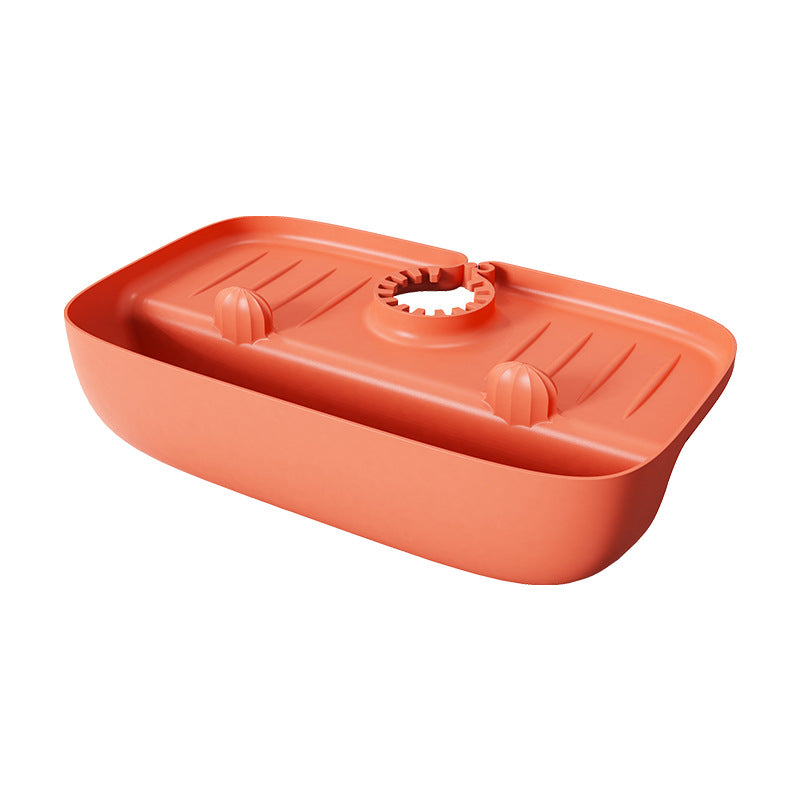 Faucet Splash Proof Drainage Rack, Sink Water Collection Pad, Kitchen Cloth, Sponge Wipe, and Drainage Storage Rack eprolo