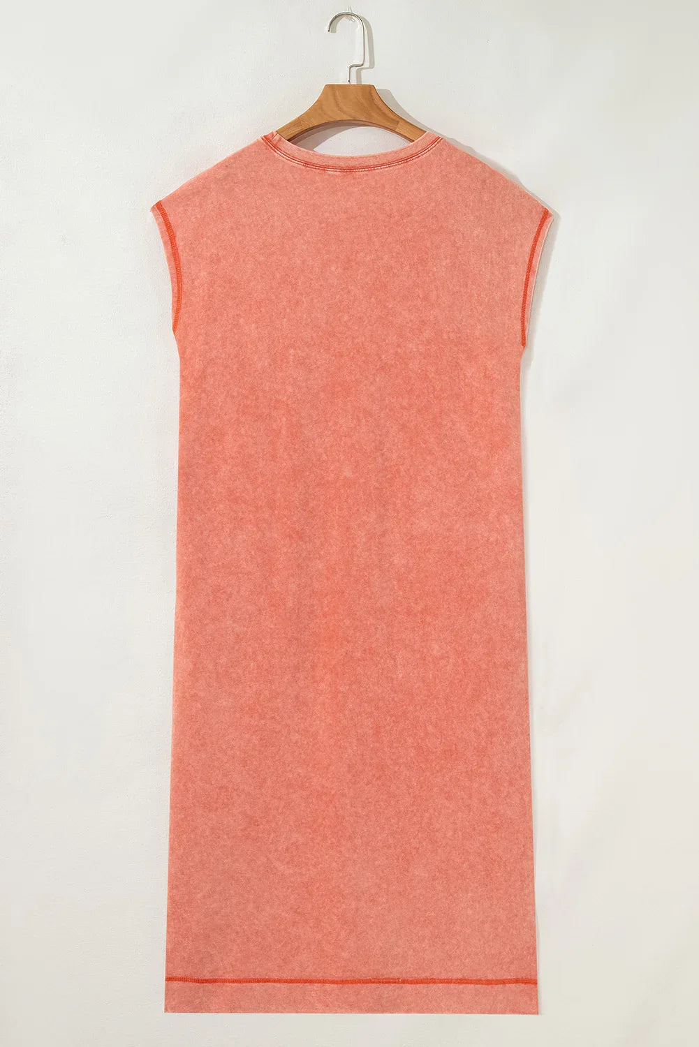Clearly Aqua Mineral Wash Pocketed T-shirt Dress - Shello's Creative Boutique