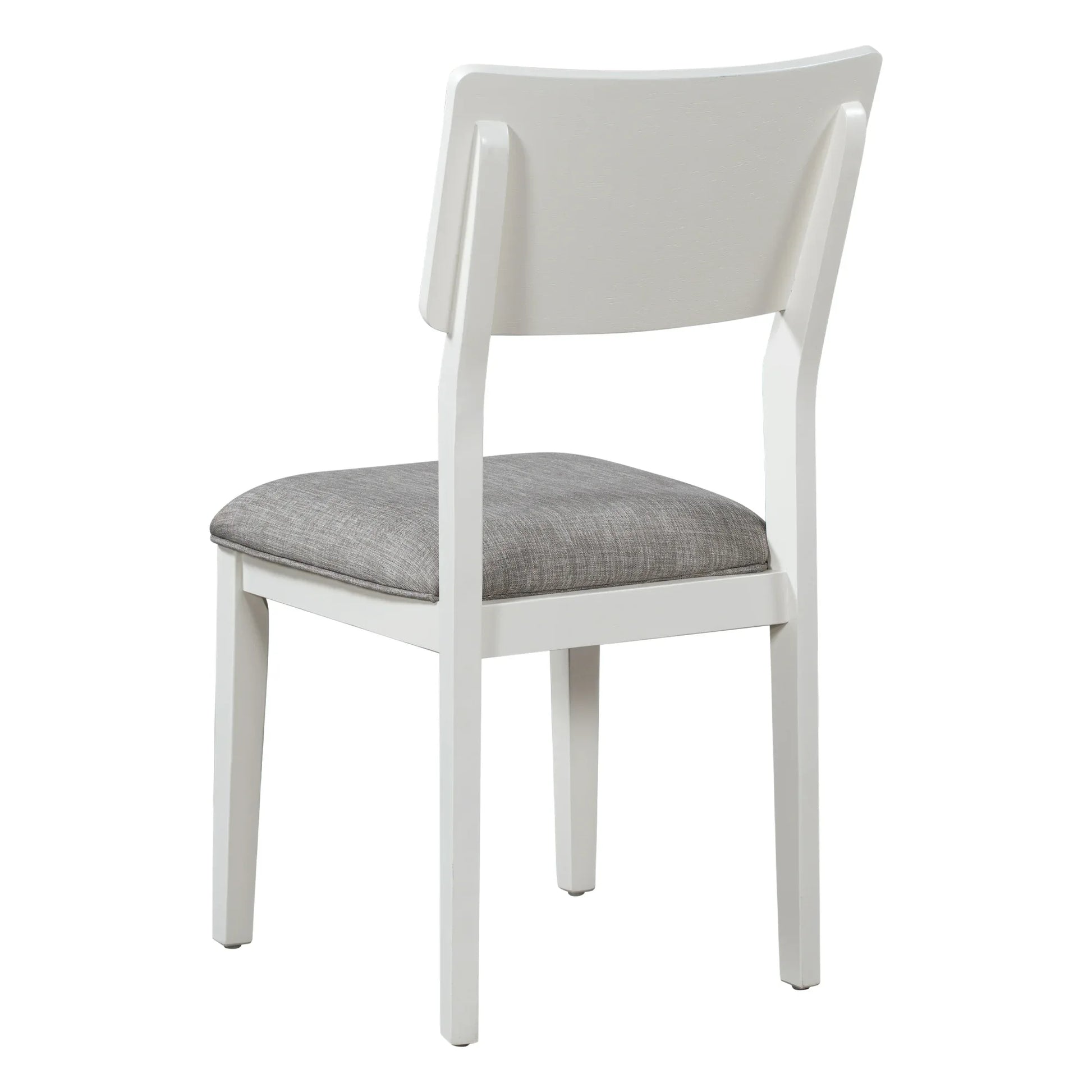 TREXM Classic and Traditional Style 6 - Piece Dining Set, Includes Dining Table 4 Upholstered Chairs & Bench (White+Gray) - Shello's Creative Boutique