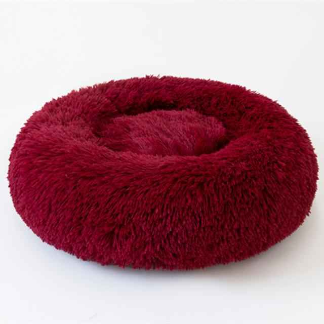 Donut Dog Bed - Soft Washable Pet Cushion for Dogs & Cats