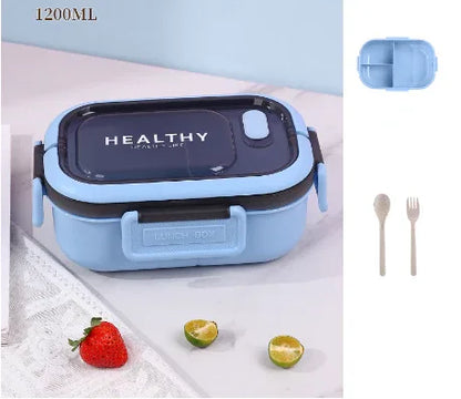 Sealed leak-proof portable large capacity compartment lunch box lunch box outdoor picnic box - Shello's Creative Boutique