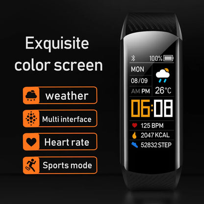 C5S Smart Bracelet Sports Pedometer Heart Rate Blood Pressure Blood Oxygen Health Monitoring Sports Bracelet - Shello's Creative Boutique