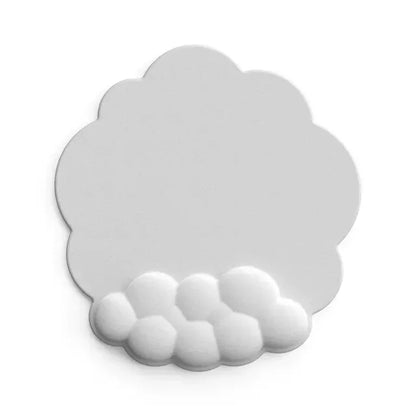 Mouse pad with wrist rest keyboard cloud anti-slip memory foam desktop office gamer mouse wrist rest - Shello's Creative Boutique