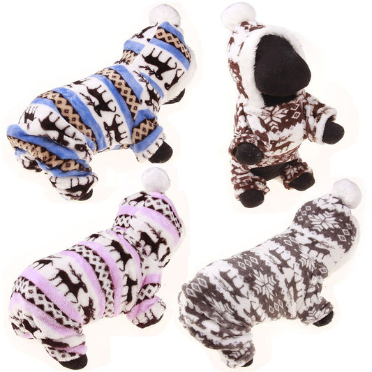 New Winter Pet Coat Teddy Cotton Coat Deer Sweater Pet Clothing Dog Clothing Winter Shello Creative Boutique