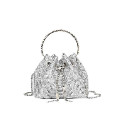 Eprolo Classic Rhinestone Evening Bag – Luxe Glamour That Turns Heads - Shello's Creative Boutique