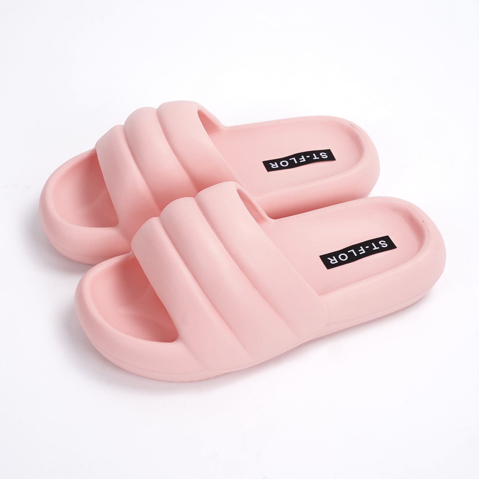 Step On Shit Slippers EVA Rubber Plastic Simple Leisure Home Men And Women Tide Slippers Flat Bottom Slippers Wear Slippers eprolo
