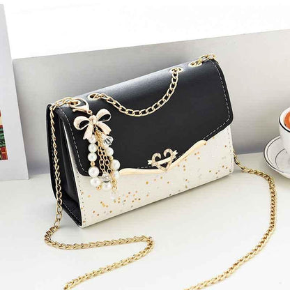 Korean Sequin Crossbody Bag for Women - Stylish Single Shoulder Mobile Wallet Bag - Shello's Creative Boutique