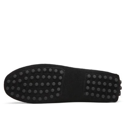 Soft Moccasins Men Loafers High Quality Genuine Leather Shoes Men Flats Driving Shoes - Shello's Creative Boutique