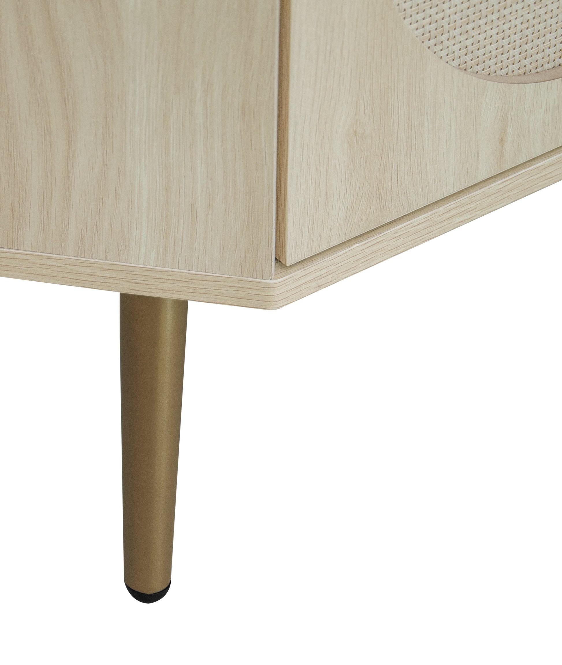 Corner cabinet ,Rattan door,Freestanding Corner Tables For Small Spaces, Corner Shelf Stand For Living Room, Kitchen, Bathroom eprolo