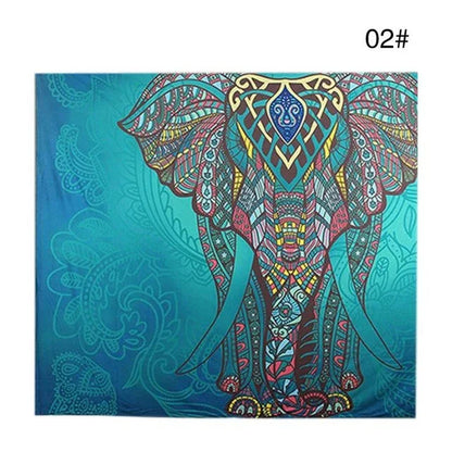 Bohemian Mandala Tapestry Sandy Beach Indian Picnic Rug Throw Travel Mattress Blanket Camping Tent Wall Decor Hanging Tapestries - Shello's Creative Boutique