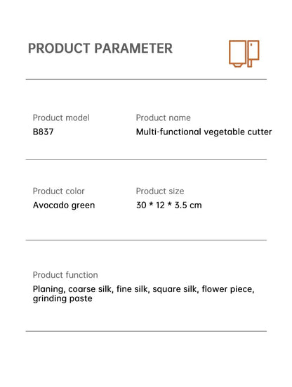 5-IN-1 BL ADE BOX INTEGRATED STORAGE Fruit Chopper Slicer Dicer Cutter Grinder Set Vegetable Processor Slicer Cutter - Shello's Creative Boutique