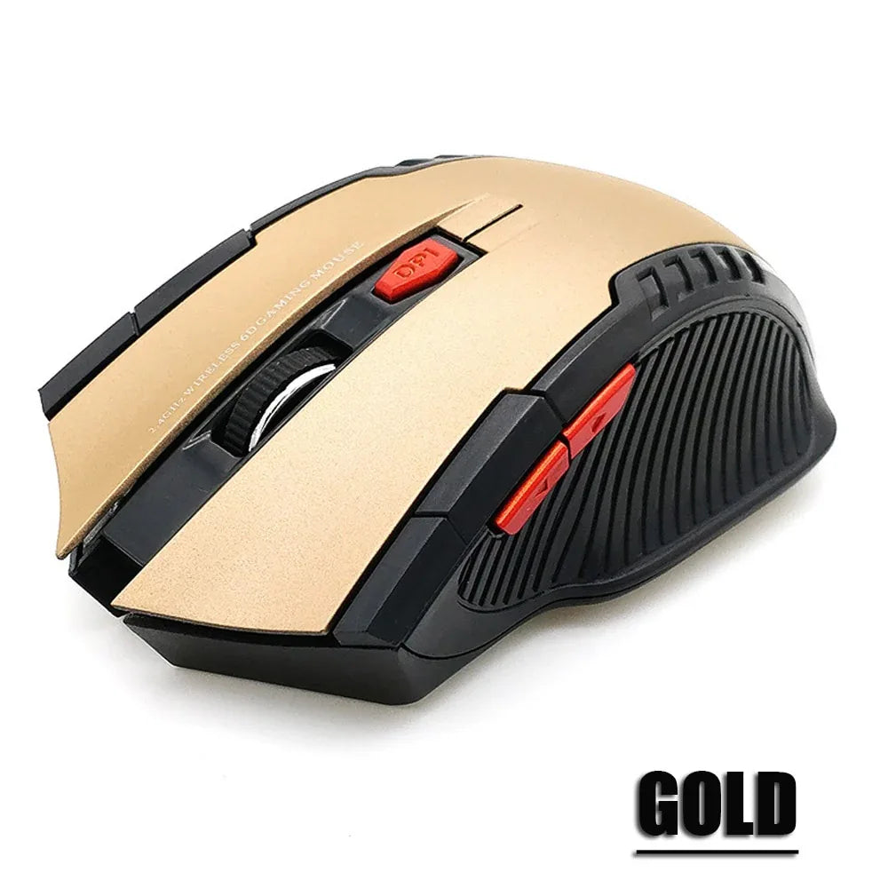 2.4GHz Wireless Mice With USB Receiver Gamer 2000DPI Mouse For Computer PC Laptop - Shello's Creative Boutique