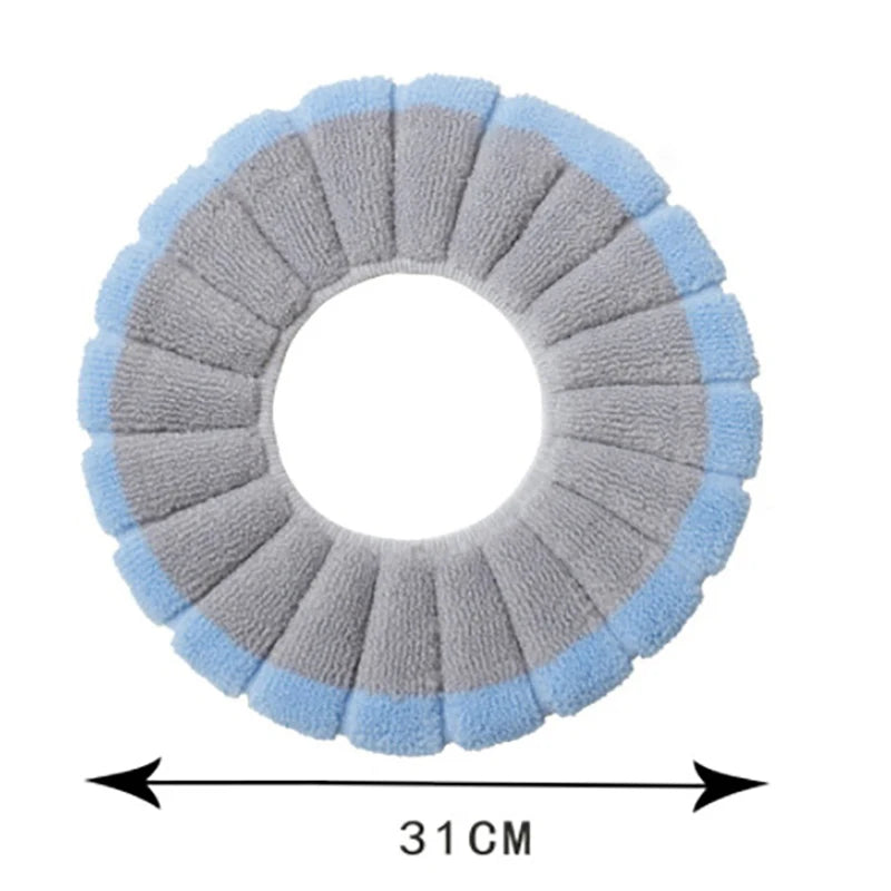 1Pcs Bathroom Toilet Seat Cover Soft Warmer Washable Mat Cover Pad Cushion Seat eprolo
