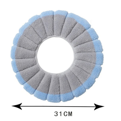 1Pcs Bathroom Toilet Seat Cover Soft Warmer Washable Mat Cover Pad Cushion Seat eprolo