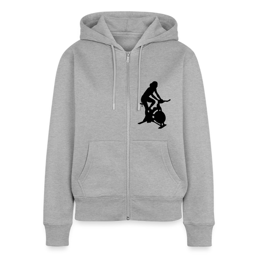 Women's Premium Hooded Jacket - heather grey