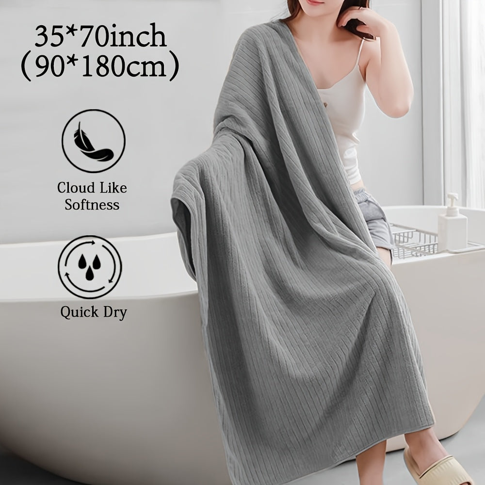 16 Piece Microfiber Bath Towel Set - Quick-Dry & Absorbent