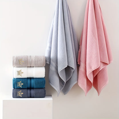 8 Piece Luxury Hotel Cotton Bath Towel Set - 390 GSM