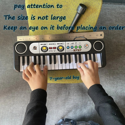 37-Key Electronic Piano for Kids - Beginner Keyboard Musical Toy Ages 3+
