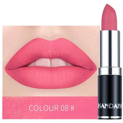 1PC Colour Matte Lipstick Waterproof Long Lasting No Fade Away - Shello's Creative Boutique