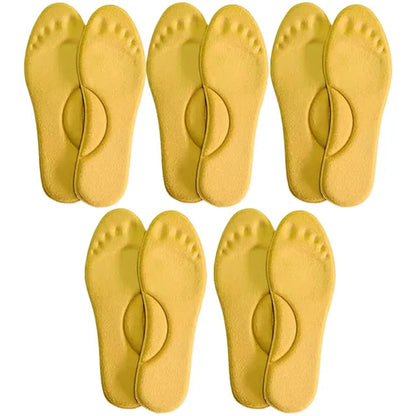 2-10pcs Self Heating Insoles Thermostatic Thermal Insole Massage Memory Foam Arch Support Shoe Pad Heated Pads Winter Men Women eprolo