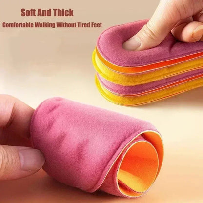2-10pcs Self Heating Insoles Thermostatic Thermal Insole Massage Memory Foam Arch Support Shoe Pad Heated Pads Winter Men Women eprolo