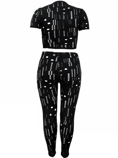 2 Piece Women Sets 2025 Plus Size Summer Matching Set – Sexy Elegance - Shello's Creative Boutique