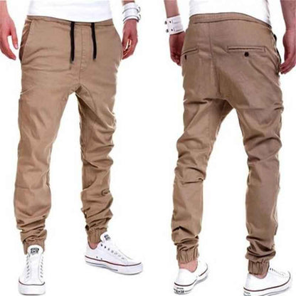 Men Harem Pants Casual Sagging pants men Drop Crotch Men Joggers - Shello's Creative Boutique