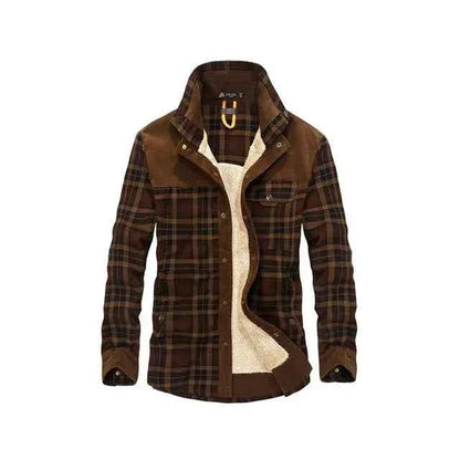 Men's Cotton Casual Shirts - Liner Casual Outerwear for Men - Shello's Creative Boutique