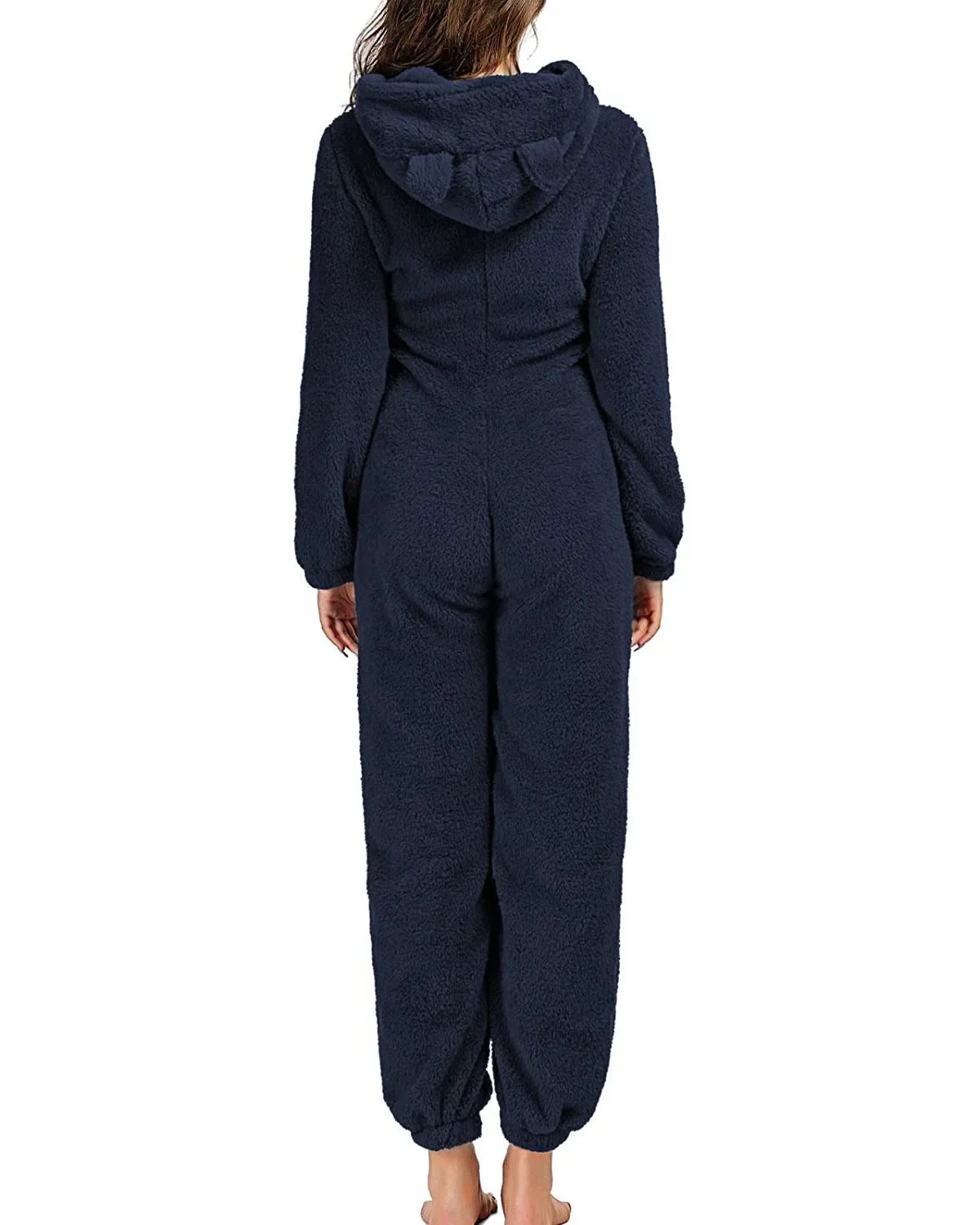 2022 Fashion Onesies Fleece Sleepwear Overall Plus Size Hood Sets Pajamas for Women Adult for Winter Warm Pyjamas Women S-5XL eprolo