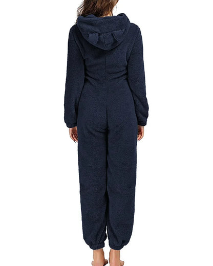 2022 Fashion Fleece Onesie Pajamas – Plus Size Hooded Sleepwear for Women - Shello's Creative Boutique