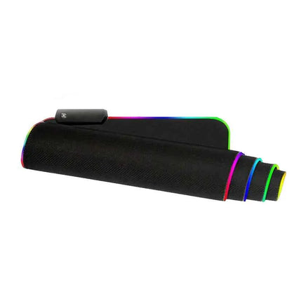 RGB LED Lighting Computer Gaming Mouse Pad with 10 Lighting Modes - Shello's Creative Boutique