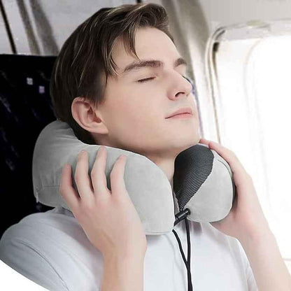 Soft and Comfortable Neck Support Cushion Memory Foam Travel Pillow - Shello's Creative Boutique