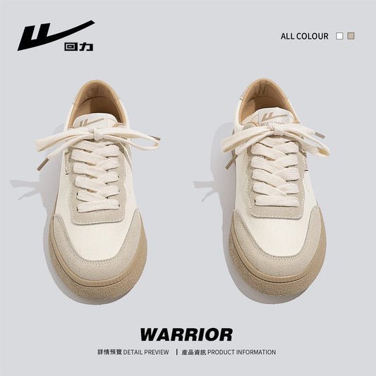 2024 Brand HUILI Beige White Canvas Shoes Men Women Low Cut Korean Fashion All-Matching Sports Fashionable Shoes Men's Sneakers eprolo