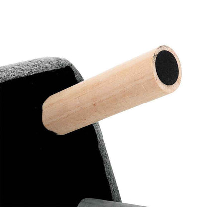 Linen Fabric Foot Rest Stool Ottoman Seat - Shello's Creative Boutique