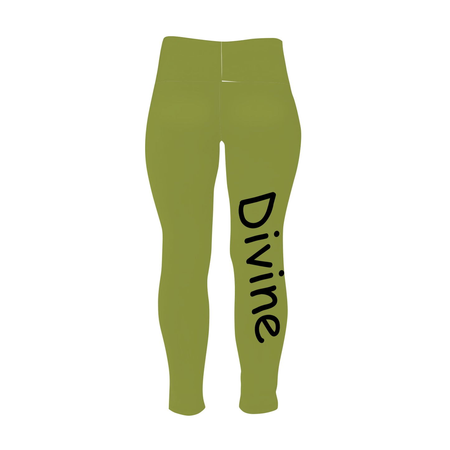 Women's High Waist Leggings(Plus Size)(ModelL45)
