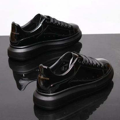 Casual Sports Trainers - Glossy Unisex Tennis Shoes - Shello's Creative Boutique