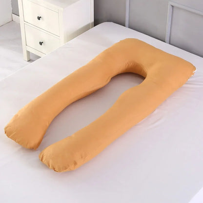 Pregnancy Pillow Bedding Full Body Pillow for Pregnant Women Comfortable U-Shape Cushion Long Side Sleeping Support Pillows - Shello's Creative Boutique