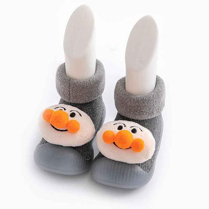 Winter Cotton Warm Baby Floor Socks - Non-Slip Grip Soles - Shello's Creative Boutique