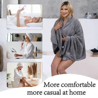 16 Piece Microfiber Bath Towel Set - Quick-Dry & Absorbent