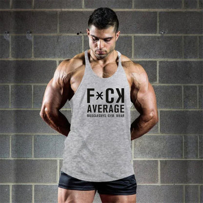 Fitness Clothing Canotta Bodybuilding Stringer tank top men Y back vest cotton sleeveless shirt - Shello's Creative Boutique