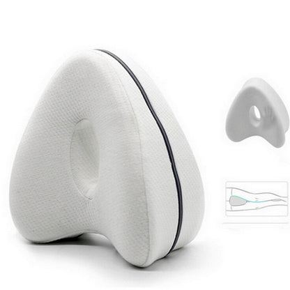 Heart-Shaped Foam Memory Pillow Contour Memory Foam Leg Pillow Orthopaedic Pillow Back Hips Knee Support Relief Back Hips Wedge eprolo