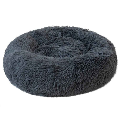 Donut Dog Bed - Soft Washable Pet Cushion for Dogs & Cats