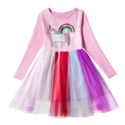 Dot Long Sleeve Dress For Girls Clothing Child Costume Baby Girl Clothing Teenager School Daily Wear Sashes Kids Casual Clothes - Shello's Creative Boutique