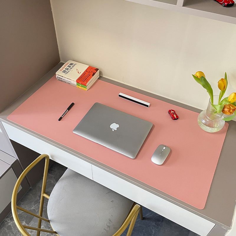 1 Pcs Large Size 60*30mm Office Desk Protector Mat PU Leather Waterproof Mouse Pad Desktop Keyboard Desk Pad Gaming Mousepad eprolo