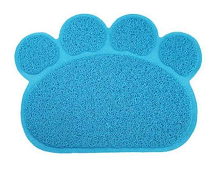 Paw Print Dog Cat Litter Mat eprolo