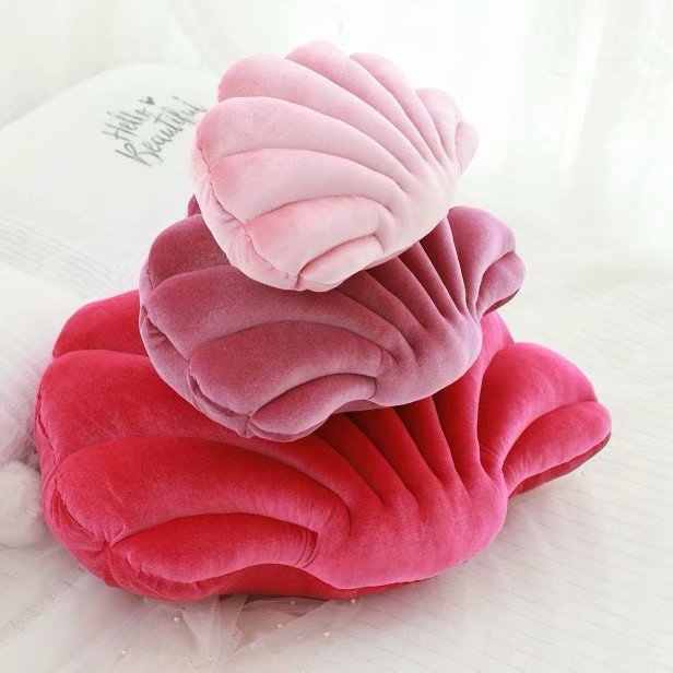 Ins Net Red Popular Creative Shell Pillow Home Sofa Office Cushion Creative Gift eprolo