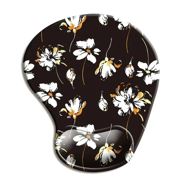 Ergonomic Mouse Pad Wrist Rest Non-Slip Rubber Desk Mat Pad Under Hand Office Mouse Carpet Wristband Wrist Support Accessories - Shello's Creative Boutique