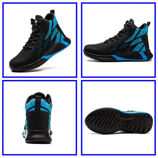 Work Boots Safety Steel Toe Shoes Men Breathable Sneakers Shoes eprolo